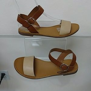Kylee-13 natural / tan sling back sandal
